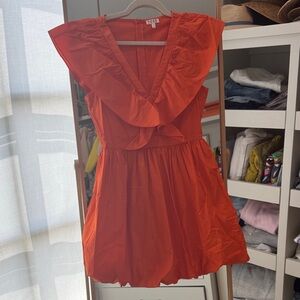TCEC Bright Orange Dress